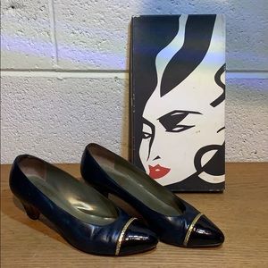 Gorgeous black toed Leyla 1 in Heels